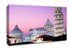 Leaning Tower Of Pisa Canvas Wall Art