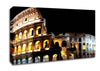 Lights Of The Colosseum Canvas Wall Art