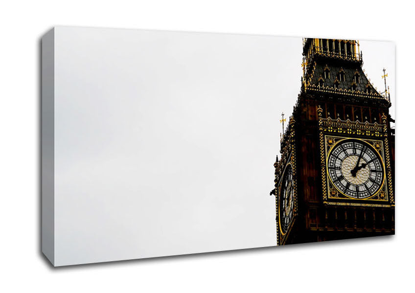 London Big Ben Skies Canvas Wall Art