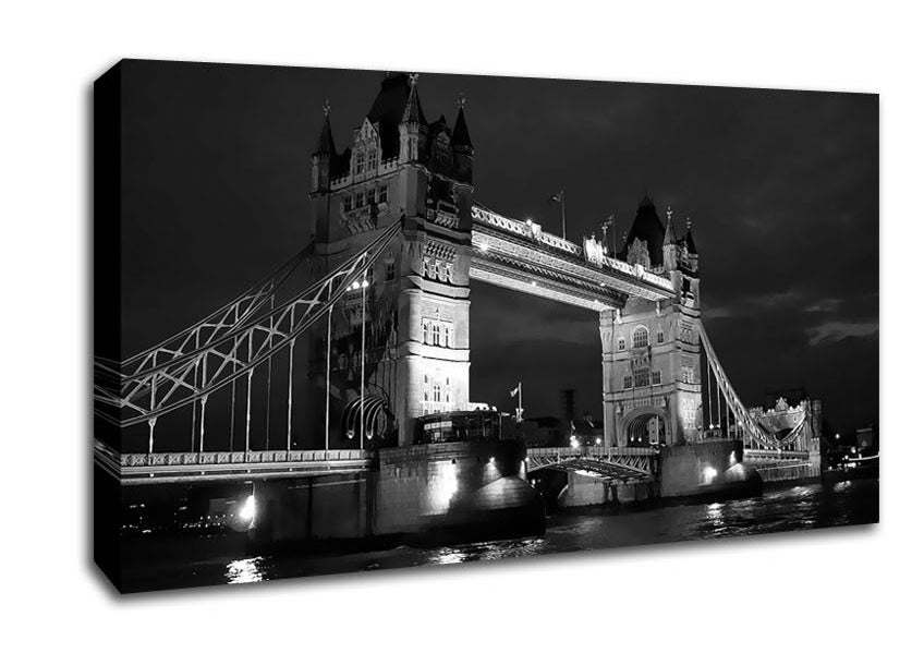 London Bridge Black Beauty Canvas Wall Art
