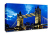 London Bridge Blue Evening Skys Canvas Wall Art