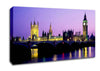 London Bridge City Lights Canvas Wall Art