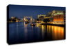 London Bridge Hospital At Night Canvas Wall Art