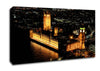 London Houses Of Parliament Ariel View Canvas Wall Art