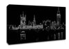 London Houses Of Parliment Canvas Wall Art
