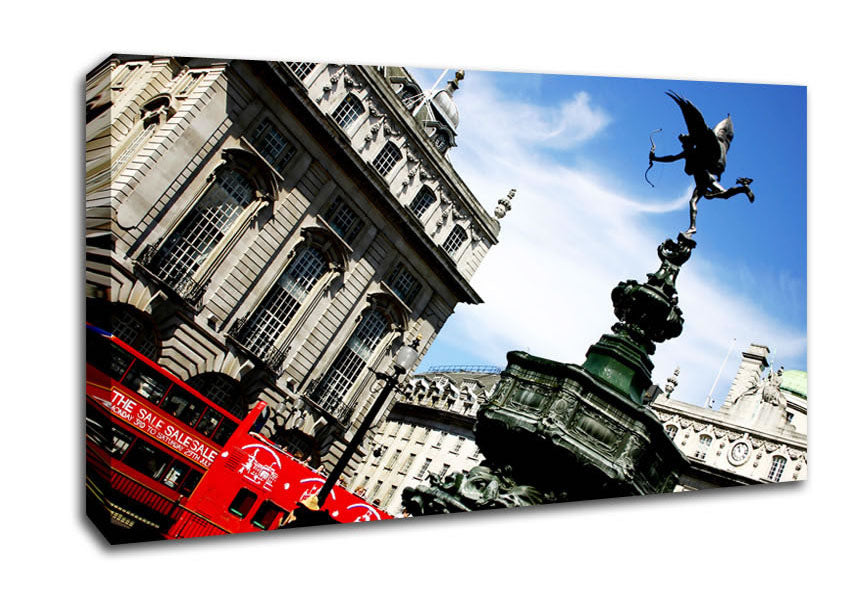 London Piccadilly Circus UK Canvas Wall Art