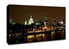 London St Pauls At Night Canvas Wall Art