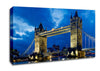 London Tower Bridge Blue Night Skys Canvas Wall Art