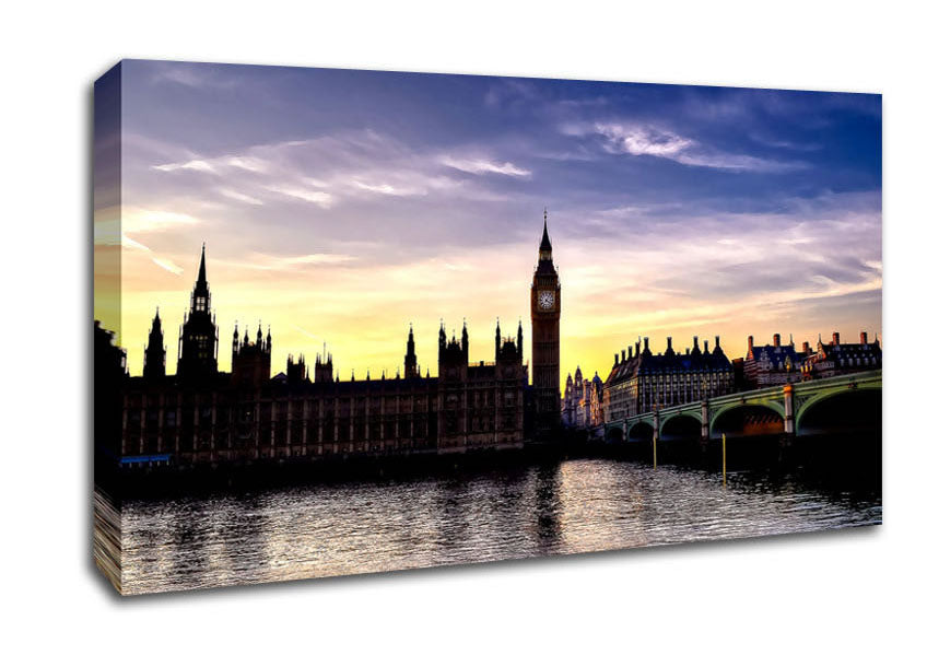 London Uk Canvas Wall Art