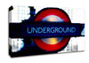 London Underground Sign Canvas Wall Art