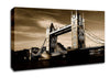 London Brown Beauty Canvas Wall Art