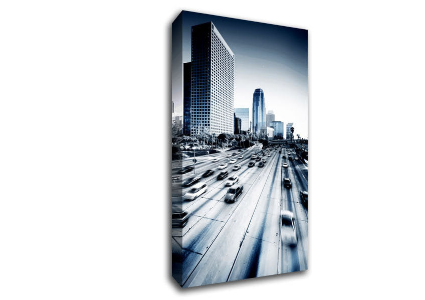 Los Angeles Highways Canvas Wall Art