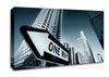 Los Angeles One Way Canvas Wall Art