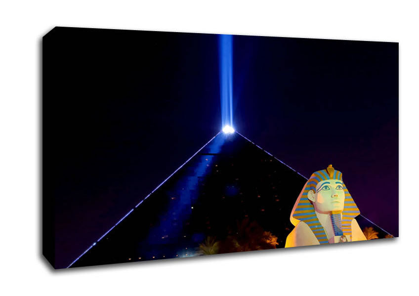 Los Vegas Pyramids Canvas Wall Art