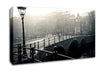 Misty Amsterdam Canvas Wall Art