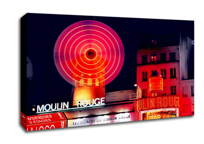 Moulin Rouge Canvas Wall Art