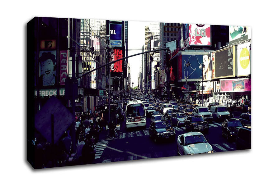 New York Roads Canvas Wall Art