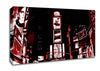 New York 5Th Avenue Red Canvas Wall Art