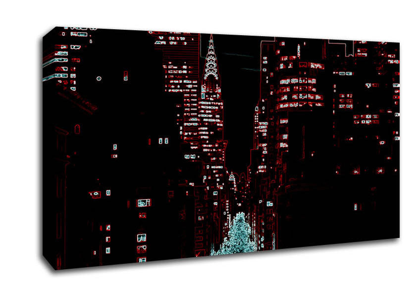 New York 5Th Avenue Canvas Wall Art