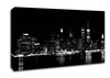 New York Black Nights Canvas Wall Art