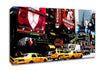 New York Yellow Cabs On Broadway By Day Canvas Wall Art