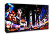 New York Broadway Yellow Cabs Canvas Wall Art