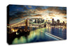 New York City Brooklyn Bridge View Canvas Wall Art