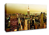 New York City Ochre Canvas Wall Art