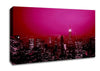 New York City Pink Skies Canvas Wall Art