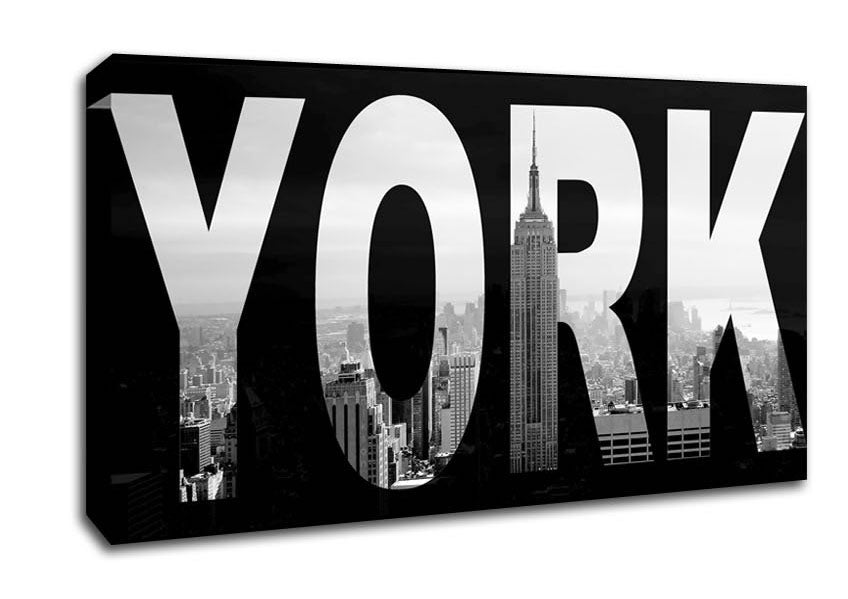 New York City Sign Canvas Wall Art