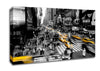New York City Taxi Blur Canvas Wall Art