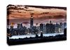 New York City Waters Below The Clouds Canvas Wall Art