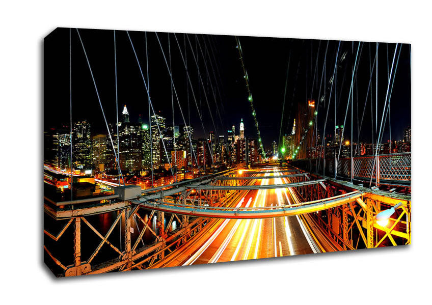New York Nights Canvas Wall Art