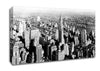 New York Retro B n W Canvas Wall Art