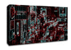 New York Rush Hour Psychedelic Canvas Wall Art
