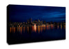 Night City Lights Canvas Wall Art