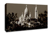 Paris Sepia Canvas Wall Art