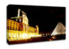 Paris Louvre Lights Canvas Wall Art