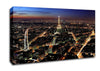 Paris Panoramic View Canvas Wall Art