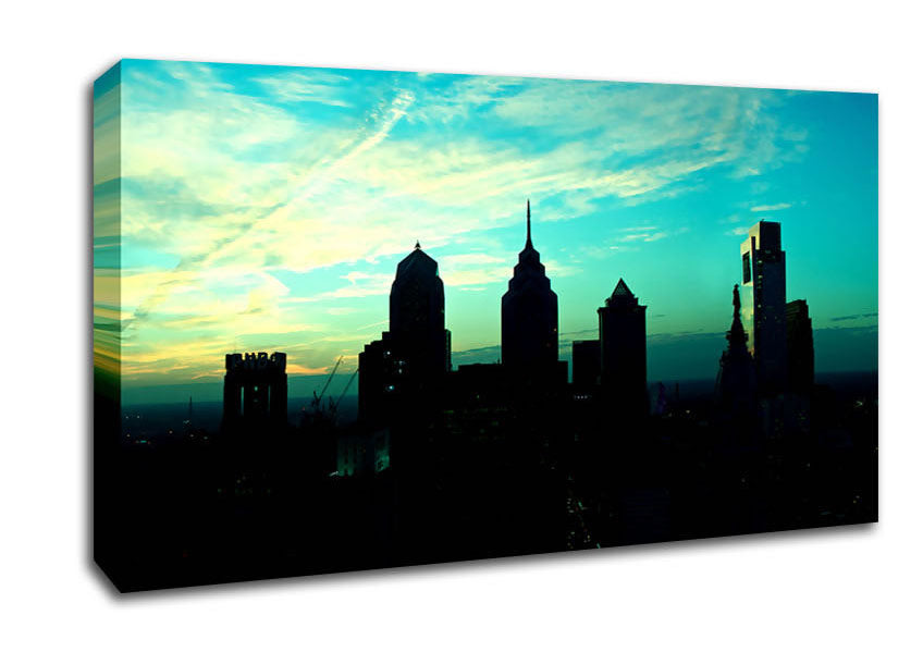 Philadelphia Usa Canvas Wall Art