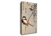 Hiroshige A Bird On A Wisteria Canvas Wall Art