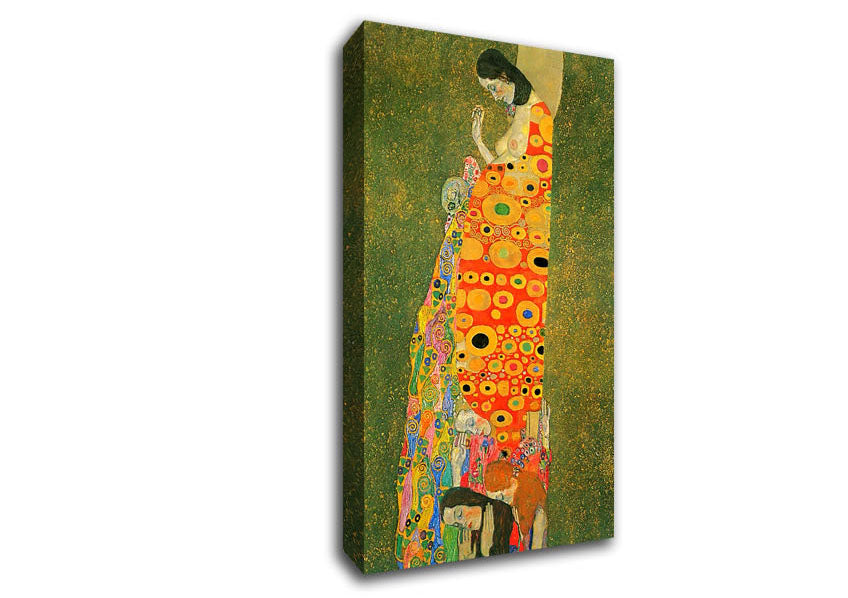 Klimt Abandoned Hope Canvas Wall Art