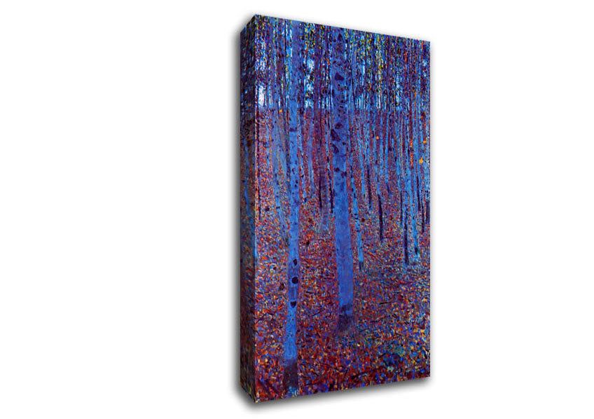 Klimt Beech Forest Canvas Wall Art
