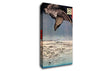 Hiroshige Bird In Flight Canvas Wall Art
