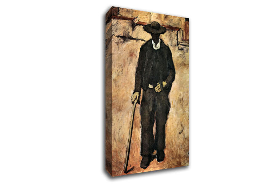 Albin Egger-Lienz Blind Canvas Wall Art