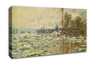 Monet Break Up Of Ice Canvas Wall Art