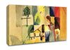 August Macke Children At The Vegetable Shop 2 Canvas Wall Art