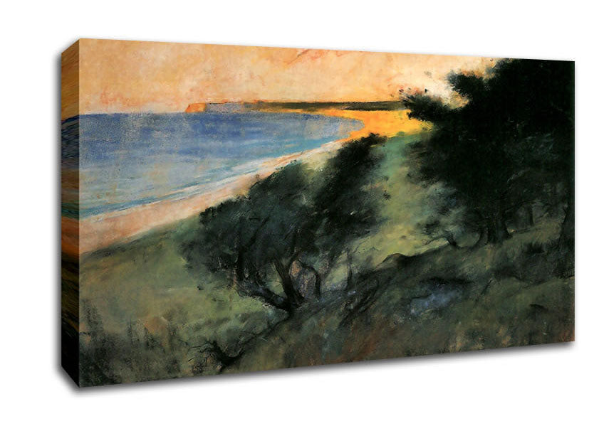 Lesser Ury Coast Of Rugen Canvas Wall Art