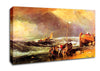 Joseph Mallord Turner Coastal Scene With Fishermen Canvas Wall Art