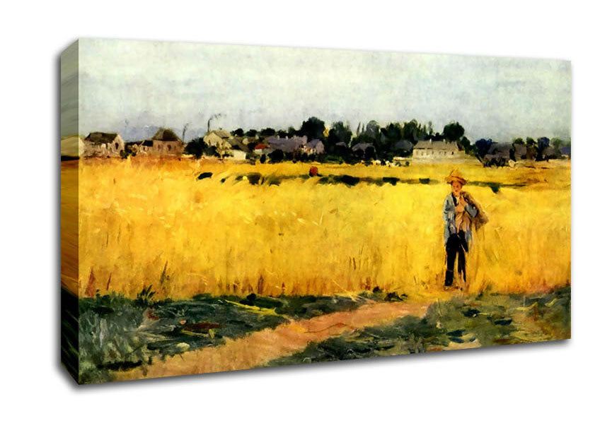 Morisot Cornfield Canvas Wall Art